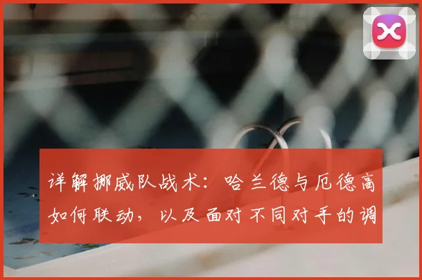 详解挪威队战术：哈兰德与厄德高如何联动，以及面对不同对手的调整策略